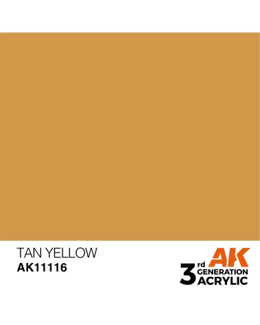 TAN YELLOW (17ML) - STANDARD COLOR