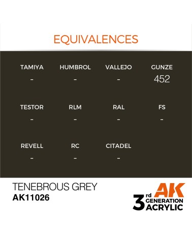 TENEBROUS GREY (17ML) - STANDARD COLOR