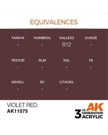 VIOLET RED (17ML) - STANDARD COLOR