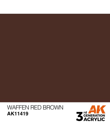 WAFFEN RED BROWN (17ML) - FIGURES COLOR