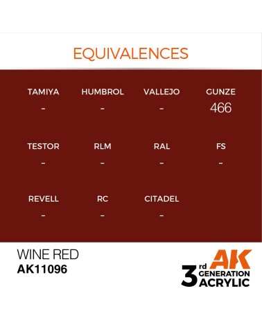 WINE RED (17ML) - STANDARD COLOR