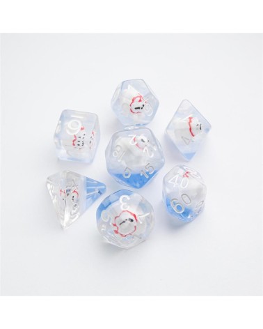 POLAR BEAR RPG DICE SET (7PCS)