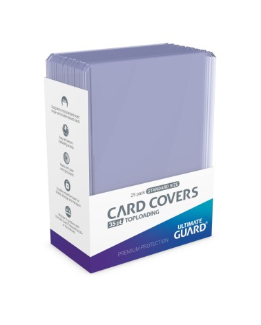 ULTIMATE GUARD CARD COVERS TOPLOADING 35 PT TRANSPARENTE (PACK DE 25)