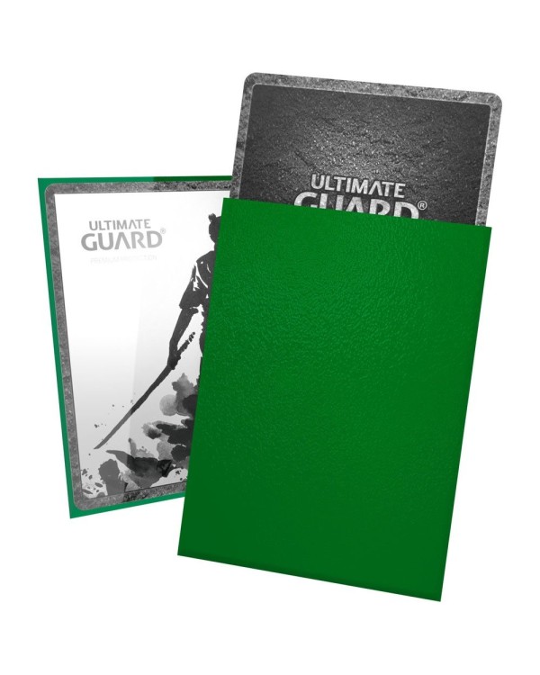 ULTIMATE GUARD KATANA SLEEVES TAMAÑO ESTÁNDAR VERDE (100)