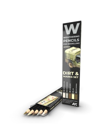 DIRT: MARKS SET - WEATHERING PENCILS