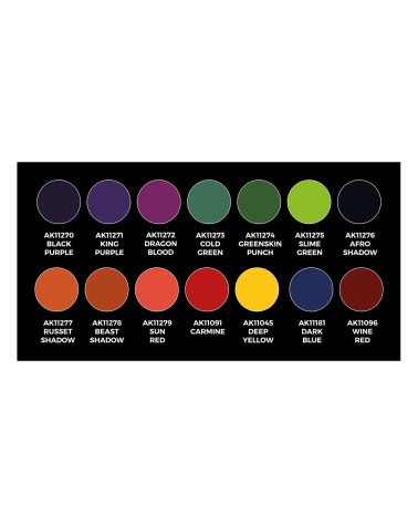 HIGH PIGMENTATION COLORS SET