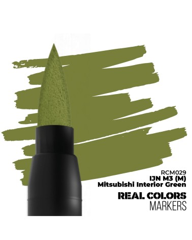 IJN M3 (M) MITSUBISHI INTERIOR GREEN - RC MARKER