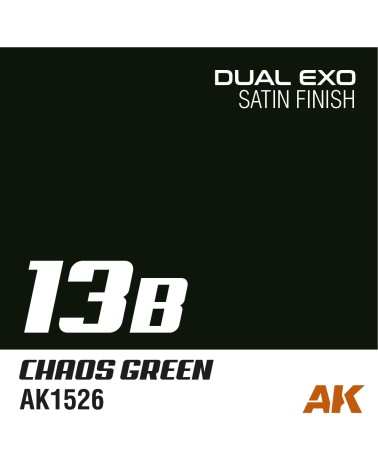 13B CHAOS GREEN 60ML - DUAL EXO