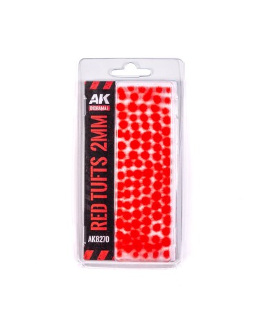 RED TUFTS 2MM - WARGAME SERIES