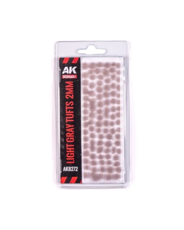 LIGHT GRAY TUFTS 2MM - WARGAME SERIES