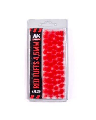 RED TUFTS 4.5MM - WARGAME SERIES