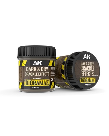 DARK & DRY CRACKLE EFECTS 100ML - DIORAMA SERIES